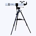 Astronomical Refractor Telescope With Sturdy Tripod Stand And Optic Lens