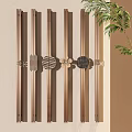 Modern Decorative Handles With Various Stylish Designs On Vertical Door Panels