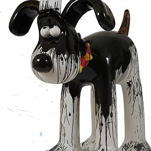 Indoor art installation Internet red punch card mall installation art Internet red dog installation art children's area installation art 3d model