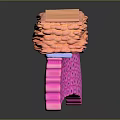 Modern Skin Interface 3d model