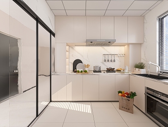 Modern Kitchen Home Kitchen 3d model