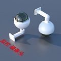 Surveillance camera probe 3d model