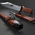 Realistic saber 3D model 3d model