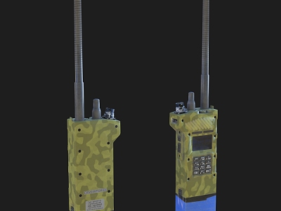 modern walkie-talkie military radio model