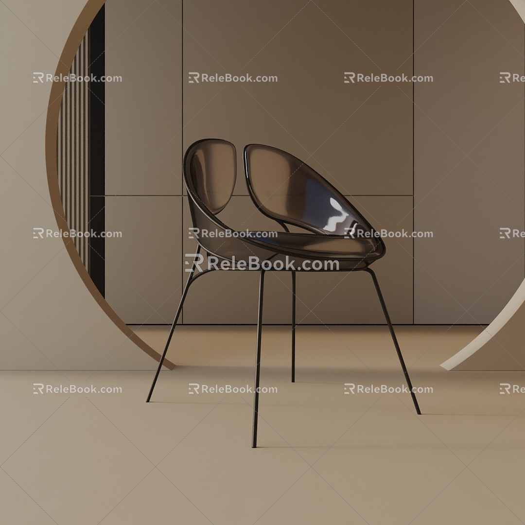 Modern Dining Chair 3d model