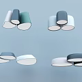 Modern Ceiling Lamp Simple Round Ceiling Lamp 3d model