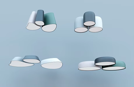 Modern Ceiling Lamp Simple Round Ceiling Lamp 3d model
