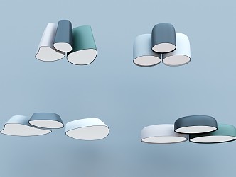 Modern Ceiling Lamp Simple Round Ceiling Lamp 3d model