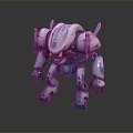 Mech Warrior Mech Soldier Machine Battlearm Mechanical Battlearm Machine Fighter Robot 3d model