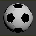 Traditional Black and White Soccer Ball Sports Equipment for Training and Games