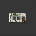 Industrial Indoor Scene With Rusted Metal Tanks Broken Windows Green Plants And Water Floor