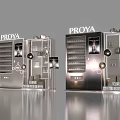 PROYA Interactive Zone Featuring Modern Display Cabinets And Product Screens 3d model