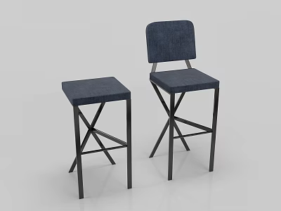Modern Bar Chair Bar Chair 3d model