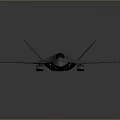 Realistic Style Fighter Military Aircraft Stealth Fighter Combat Aircraft Jet Fighter Military Aircraft Fighter A Future Fighter