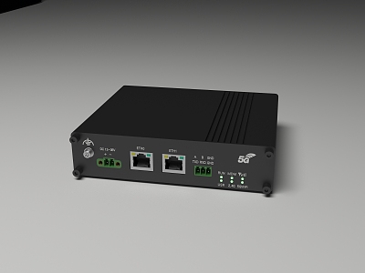 Switch Router 3d model