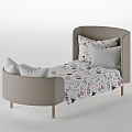 Children's bed 3d model