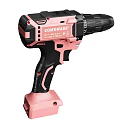 COMOWARE Pink And Black Cordless Drill Hardware Tool For DIY Projects