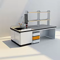 Modern Experiment Table 3d model
