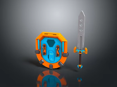 Officer Sword Long Sword Sheath Sword Samurai Sword Samurai Sword Accessories Soldier Sword Knight Sabre 3d model