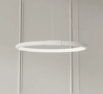 Modern Chandelier Restaurant Chandelier Ring Chandelier 3d model