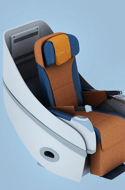 massage chair 3d model