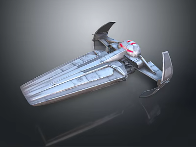 spaceship spaceship future spaceship metal spaceship starwars spaceship design 3d model
