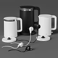 Sleek Modern Electric Kettles In Black And White For Daily Home Use