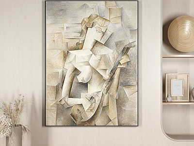 modern figure painting figure abstract decorative painting model