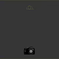 DSLR Camera Card Machine Digital Camera Digital Camera Photographic Equipment 3d model