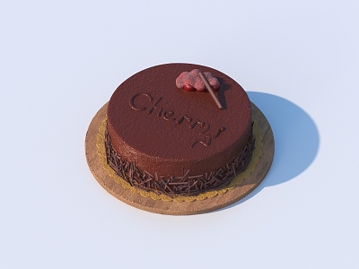 Chocolate Cake 3d model