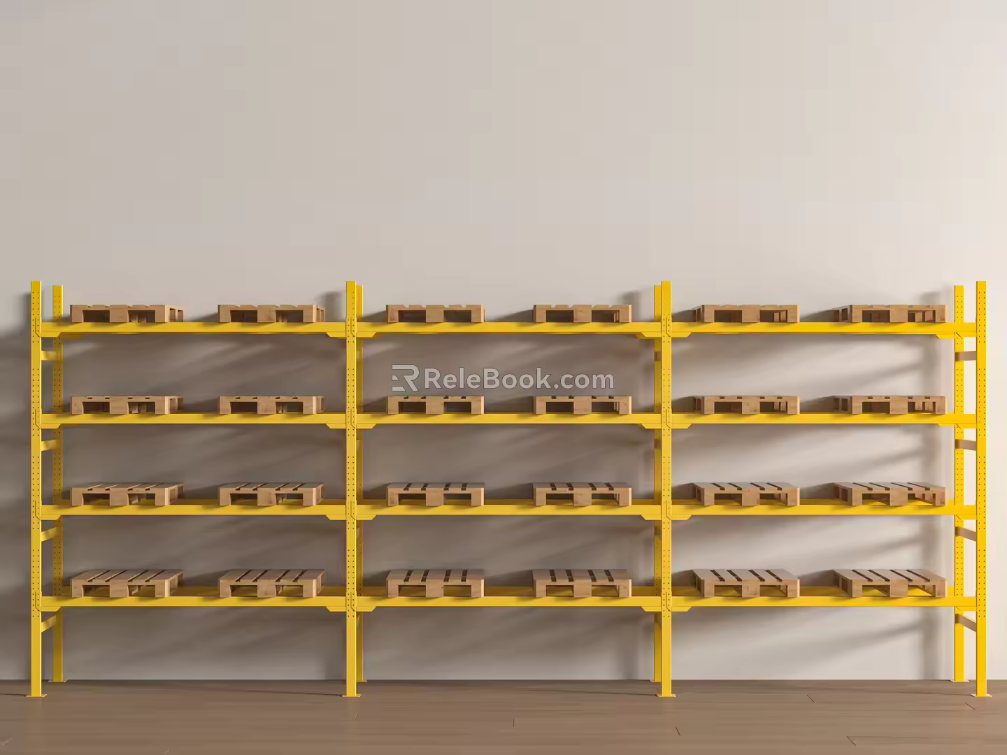 Modern Shelf Storage Rack Express Rack 3d model