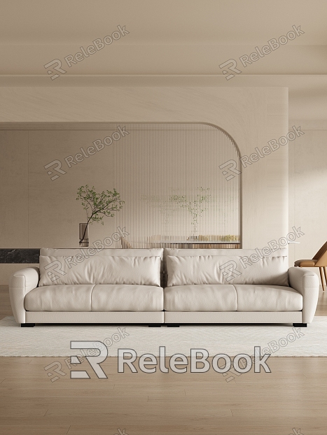 modern double sofa sofa model