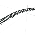 Curved Railway Track Structure As Essential Road Infrastructure Component For Transportation Networks