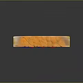 Skin Structure 3D Model Showing Yellow Outer Layer Red Blue Vessels And Hair Like Structures