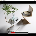 Modern Side Table Side Table 3d model