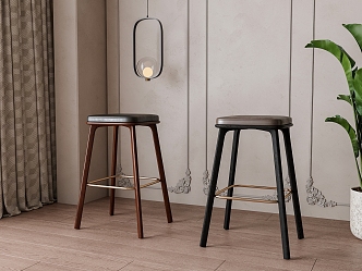 Bar Stool Combination 3d model