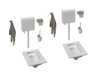 Bathroom toilet 3d model