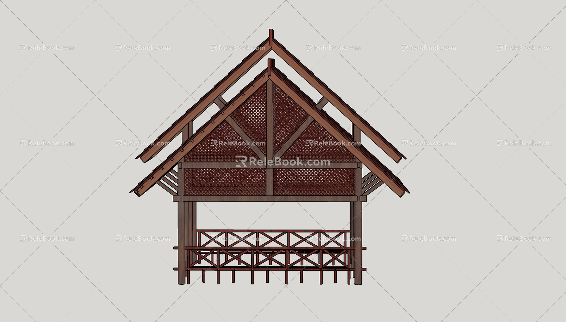 Gazebo 3d model