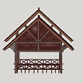 Gazebo 3d model