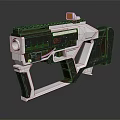Modern Gun Sci-Firearms Sci-Fi Game Gun Games Firearms Game Gun 3d model