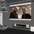 Modern Projector 3d model