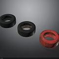 High Quality Automotive Tires in Black and Red Colors for Vehicles