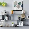 Modern Wall Shelf Storage Rack 3d model