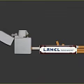 Open Cigarette Pack With Metal Lighter And Glass Ashtray On Surface