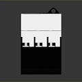 Electrical Circuit Breaker With White Black Housing Black Switch And Green Indicator