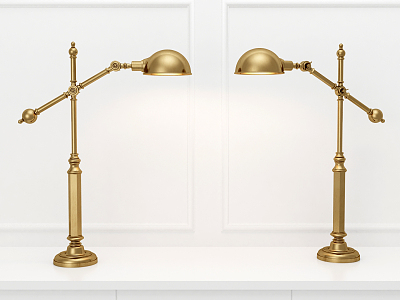 European-style table lamp model