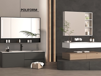 Bathroom Cabinet 3d model