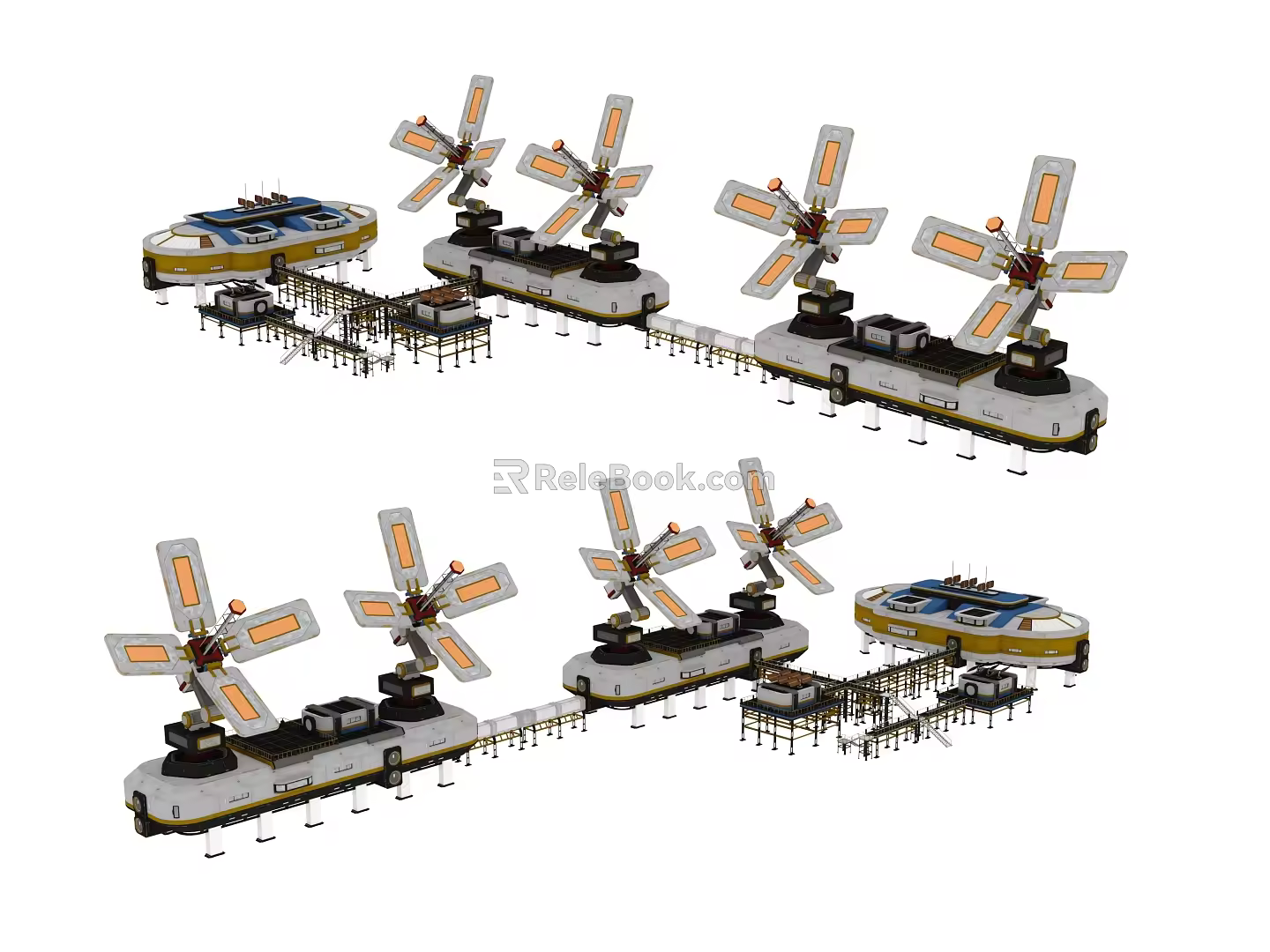 Base Satellite 3d model