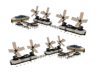Base Satellite 3d model