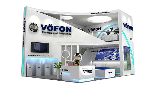 Modern Exhibition Booth Exhibition Exposition 3d model